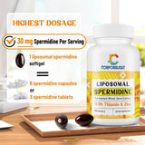 CORPORALIGHT Spermidine Supplement 30mg softgel side view
