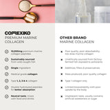 CORREXIKO Marine Collagen Powder with ingredients list on packaging