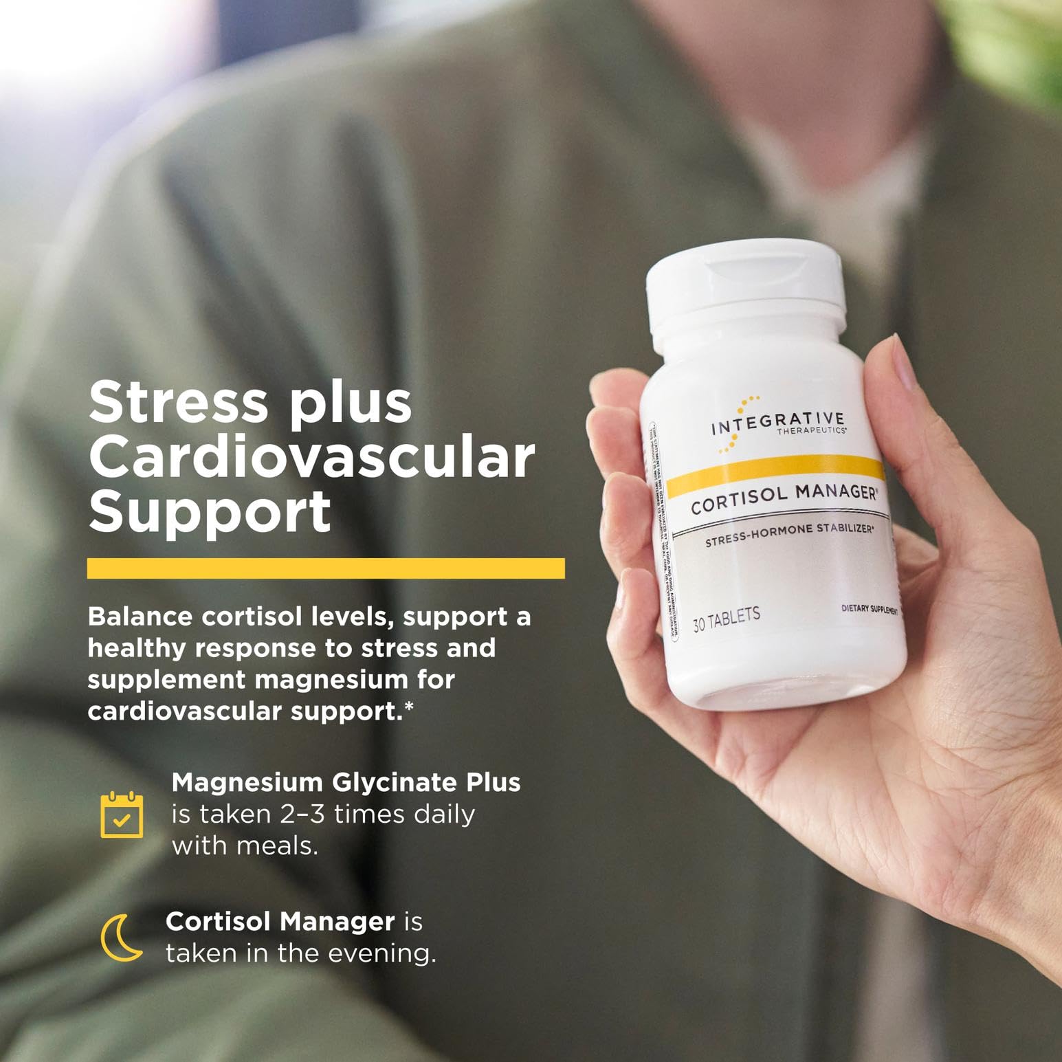 Cortisol Manager and Magnesium Glycinate Plus bundle packaging