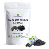 Cosmic Element Black Seed Oil Capsules front view with packaging