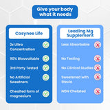 cosynee Magnesium Citrate 550mg 180 Capsules with measuring spoon
