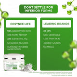 cosynee Magnesium Glycinate Powder 220mg product packaging on a table