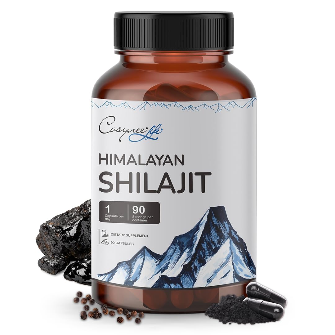 cosynee Shilajit & Fulvic Acid supplement front view