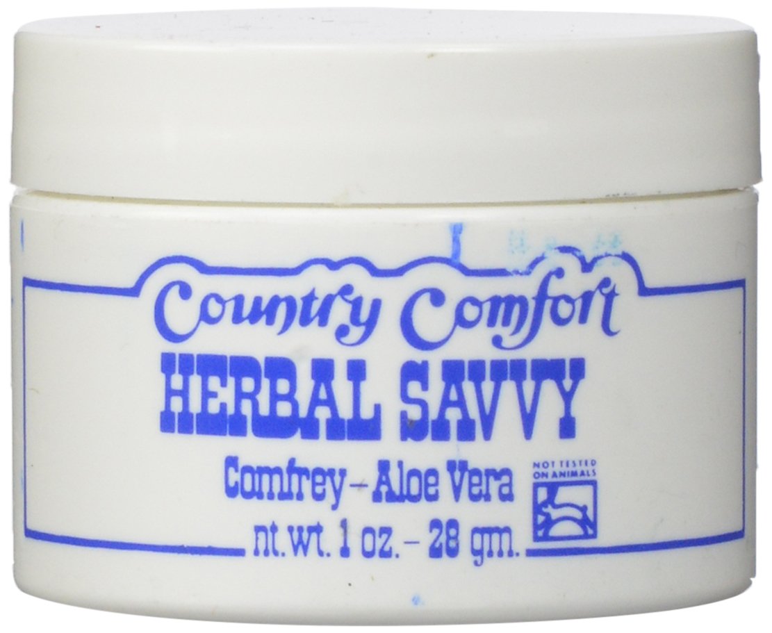 Country Comfort Comfrey Aloe Salve 1 oz cream front view