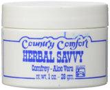 Country Comfort Comfrey Aloe Salve 1 oz cream front view