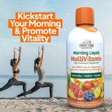 Country Farms Morning Liquid Multivitamin 946ml Tropical Fruit close-up of the bottle