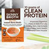 Country Farms Skinny Broth 7 Day Plan Beef Flavor prepared in a cup