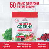 Country Farms Super Greens Berry serving suggestion with fruits