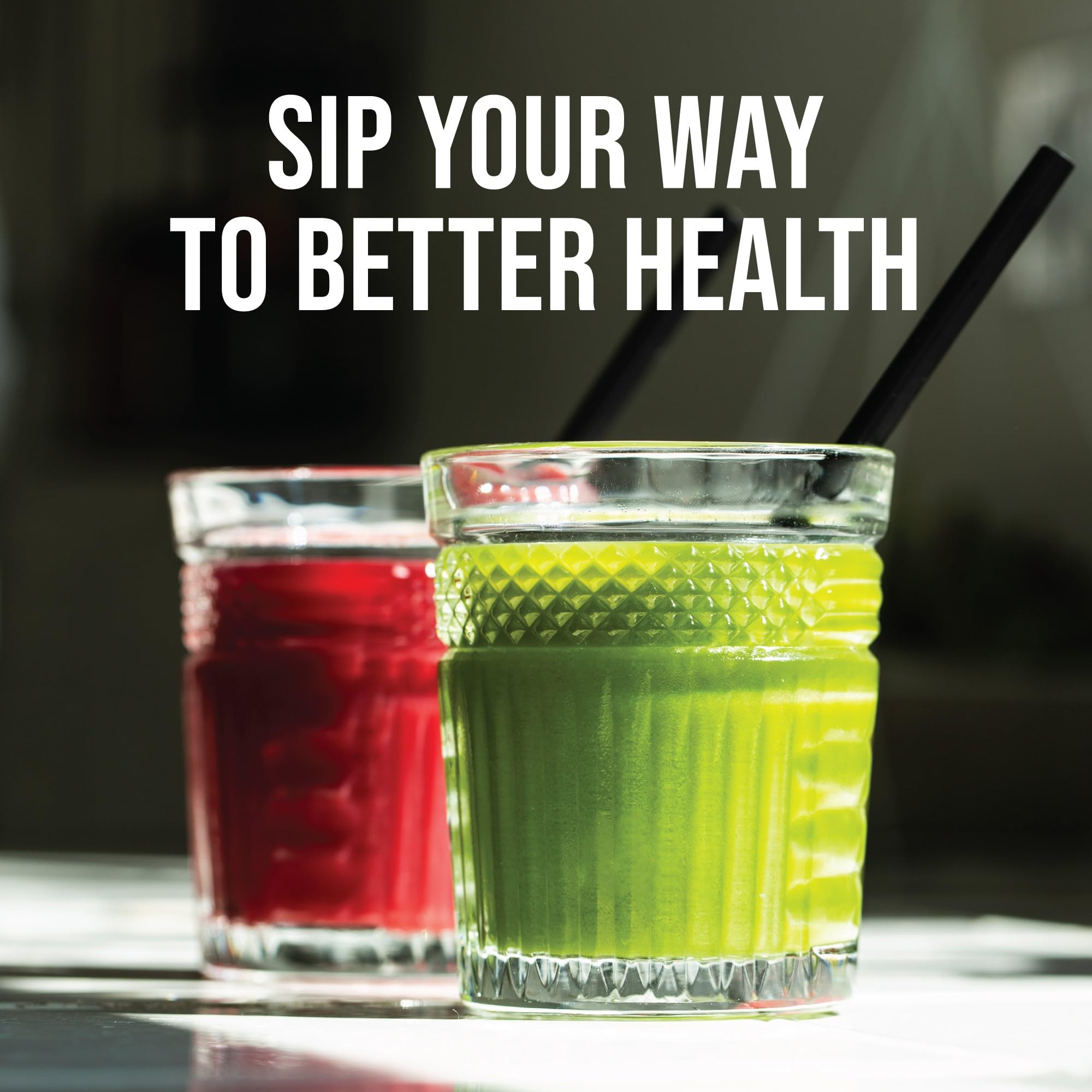 Country Farms Super Greens Organic Drink Mix serving suggestion