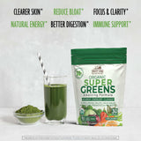 Country Farms Super Greens scoop with powder