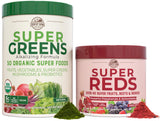 Country Farms Super Greens + Super Reds Essential Pack front view