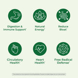 Country Farms Super Greens + Super Reds Essential Pack serving suggestion