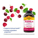 Country Life Acerola Vitamin C Complex 500mg packaging side view