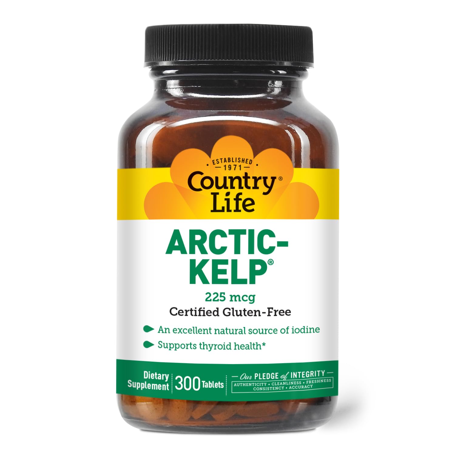 Country Life Arctic-Kelp Thyroid Extract front view packaging