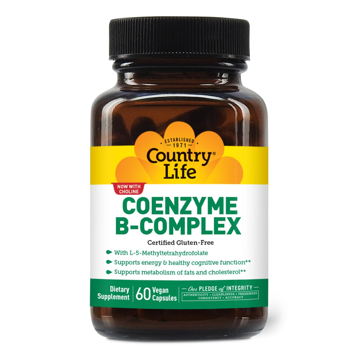 Country Life B-Complex Daily Capsules front view
