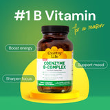 Country Life B Complex Vitamin Capsules side view