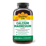 Country Life Calcium Magnesium Supplement 1000mg front view