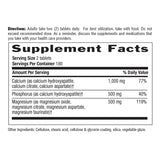 Country Life Calcium Magnesium Supplement 1000mg nutritional information