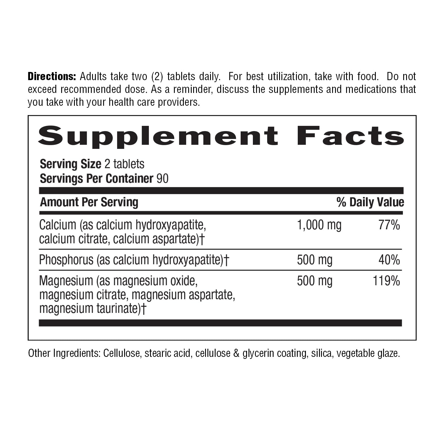 Country Life Calcium Magnesium Supplement displayed with other supplements