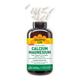 Country Life Calcium Magnesium Vitamin D 90 Capsules packaging