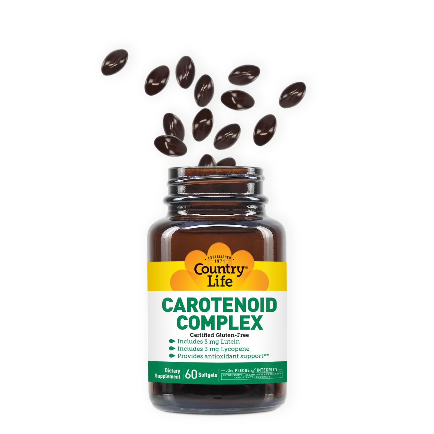 Country Life Carotenoids Supplement ingredients list