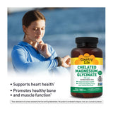 Country Life Chelated Magnesium Glycinate 400mg 180 Tablets back view