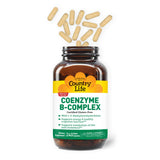 Country Life Coenzyme B-Complex capsules with measuring spoon