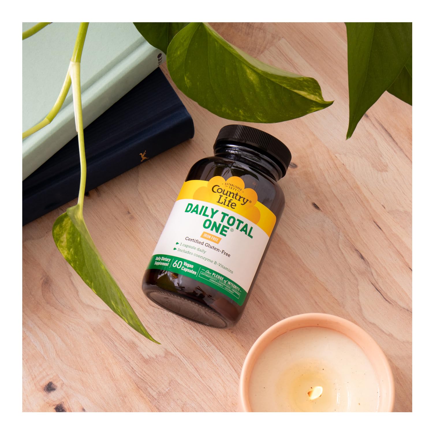 Country Life Daily Total One Multivitamin vegan certification