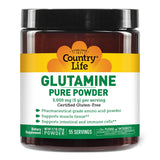 Country Life L-Glutamine Pure Powder 9.7oz front view
