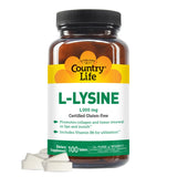 Country Life L-Lysine Supplement 181g front view