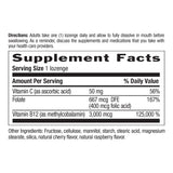 Country Life Methyl B-12 Lozenges 3000 mcg on a wooden table