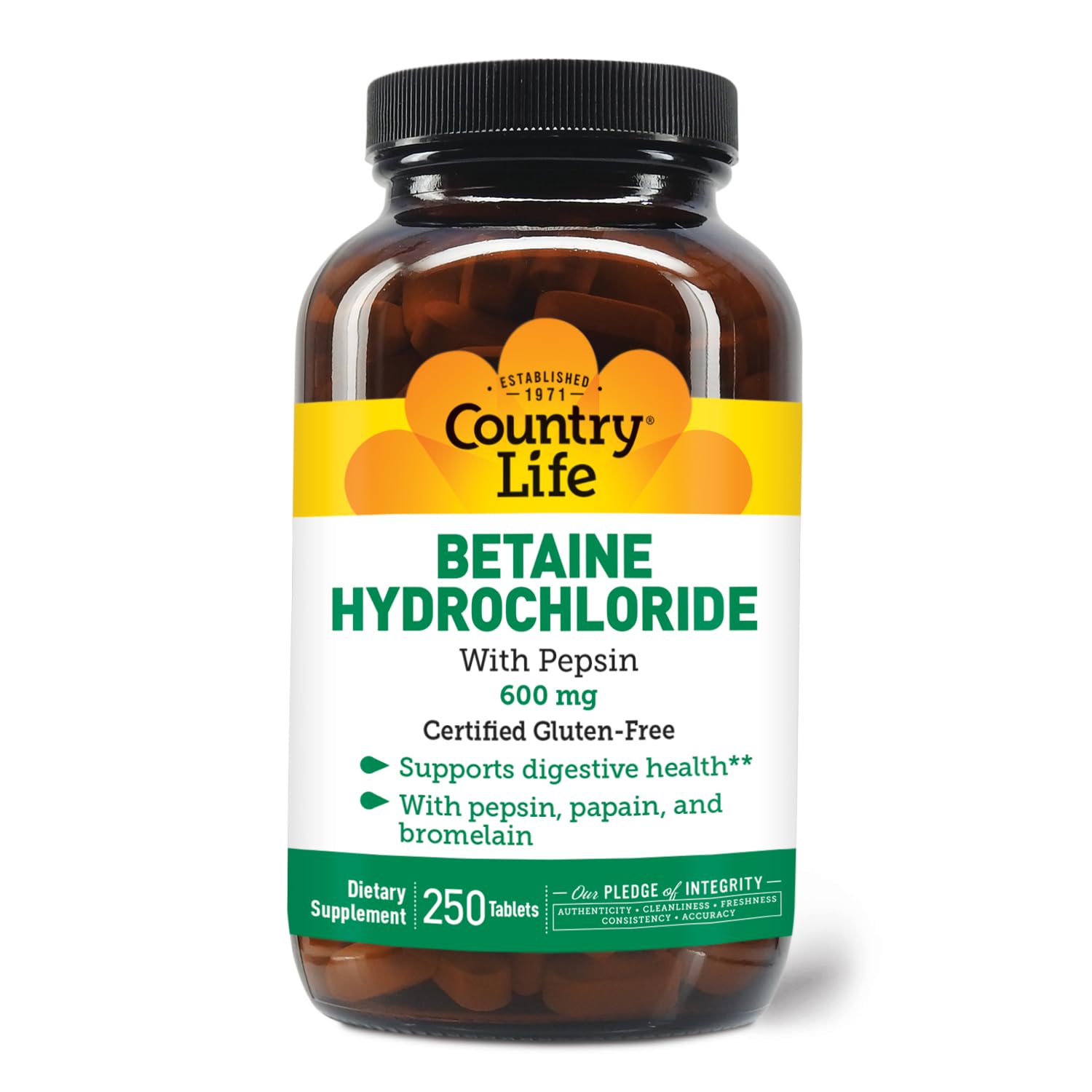 Country Life Multi-Enzymes Supplement 544g front view