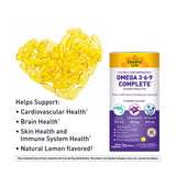 Country Life Omega 3-6-9 Complete Supplement side view