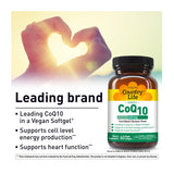 Country Life Simply CoQ10 100mg supplement side view