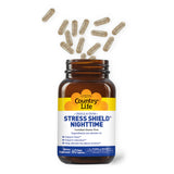 Country Life Stress Shield Nighttime Supplement 60 Capsules back view