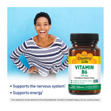 Country Life Vitamin B6 100mg bottle side view