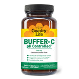 Country Life Vitamin C dietary supplement capsule bottle front view