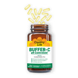 Country Life Vitamin C dietary supplement packaging details
