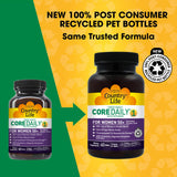 Country Life Women's Multivitamin 50+ side view showing capsule