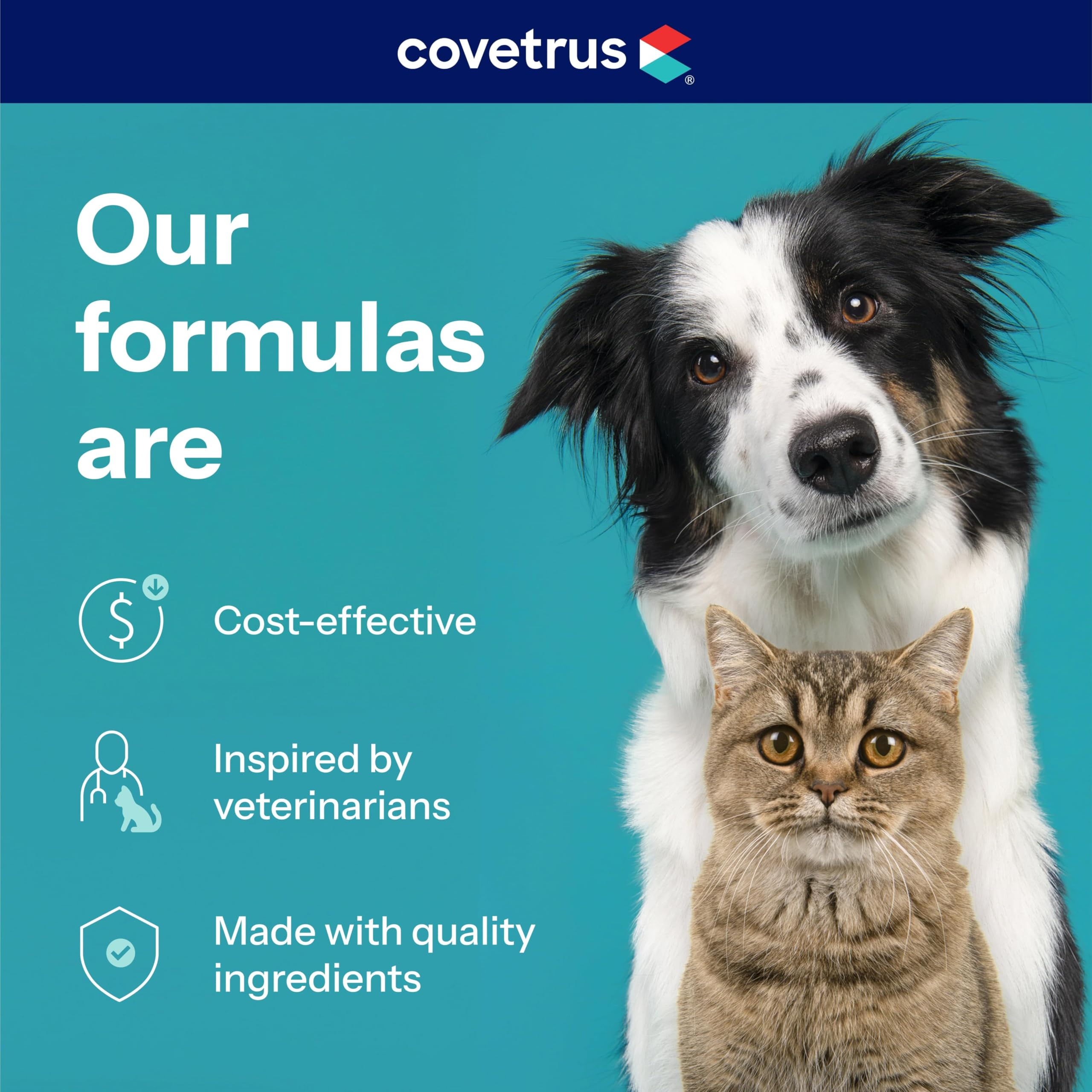 Covetrus Omega-3 Plus Vitamins Soft Gels lifestyle scene with a dog