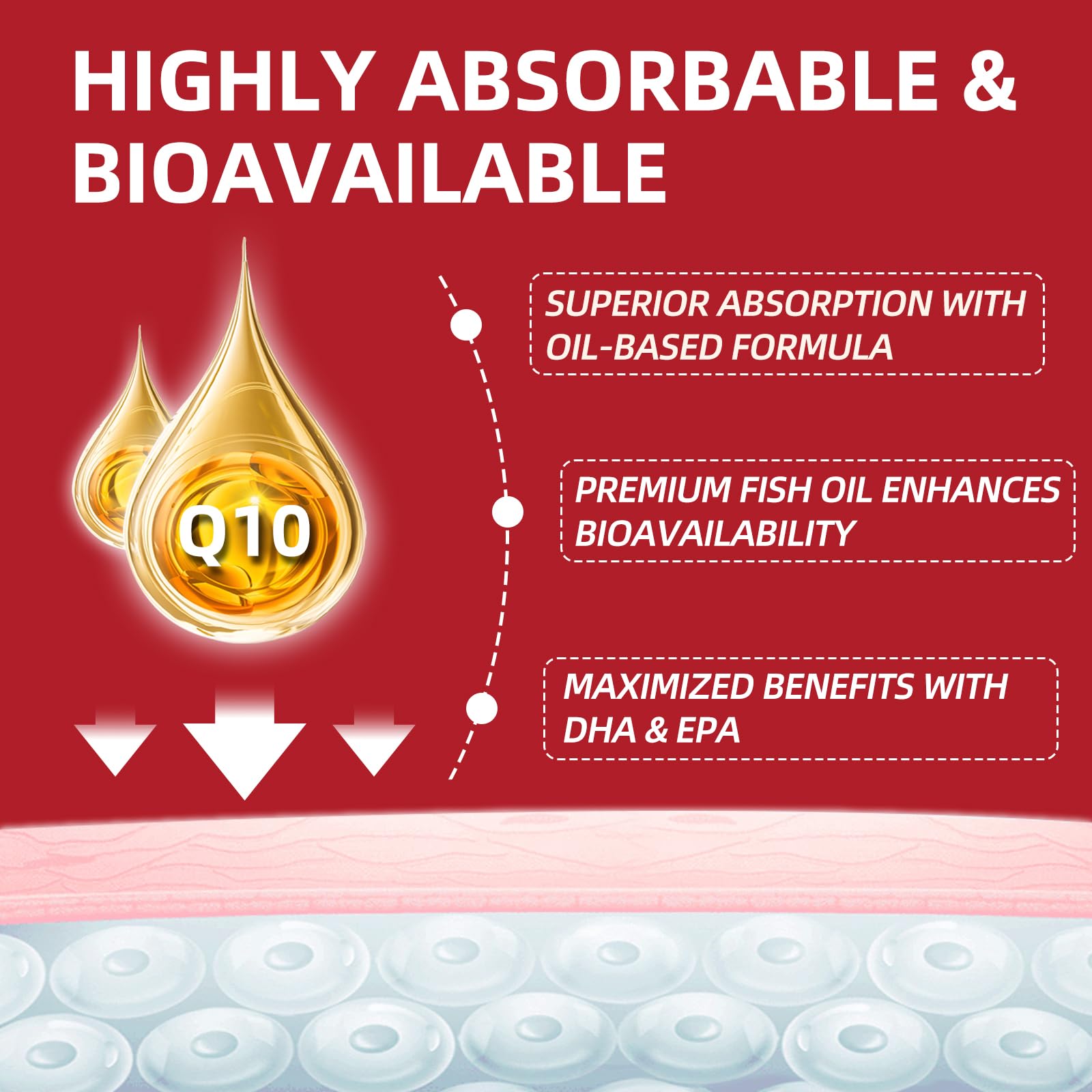 Cozynol CoQ10 Supplement bottle with a measuring spoon