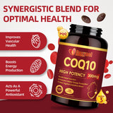 Cozynol CoQ10 Supplement nutritional information label