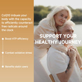 Cozynol CoQ10 Ubiquinol 300mg softgels close-up