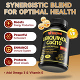 Cozynol Ubiquinol CoQ10 400mg Softgels with Omega-3
