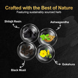 Craftmetal Himalayan Gold Shilajit Gummies bottle with 60 count