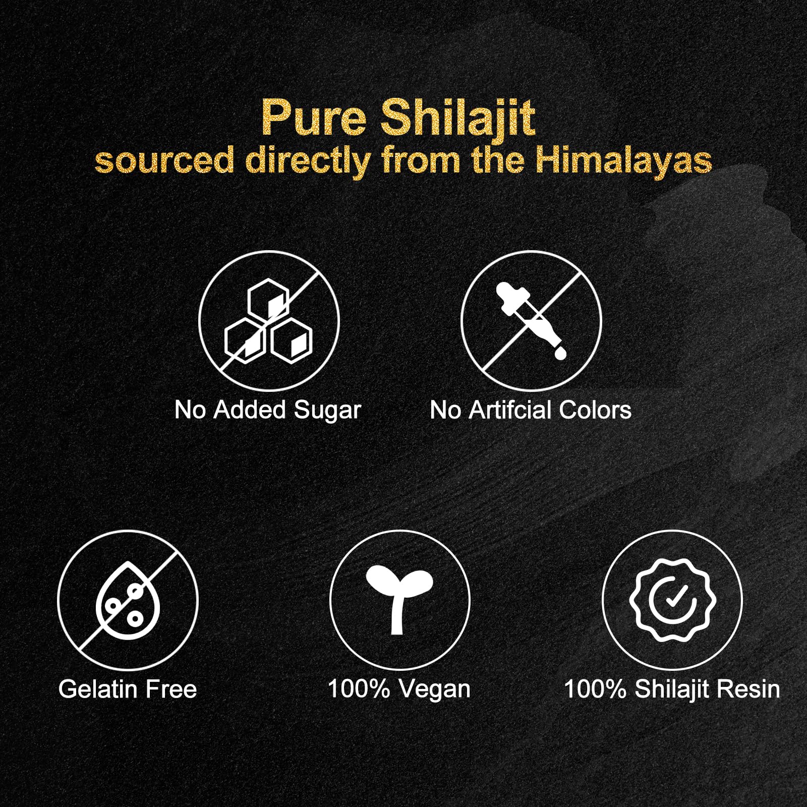 Craftmetal Himalayan Gold Shilajit Gummies on a wooden table
