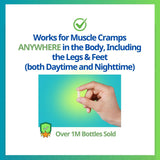 Cramp Defense magnesium supplement bottle side view