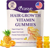 Crasye Hair Growth Gummies packaging front view