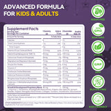 Crasye Height Growth Gummies blueberry flavour gummy close-up