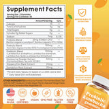 Crasye Probiotic Kombucha Gummies packaging side view